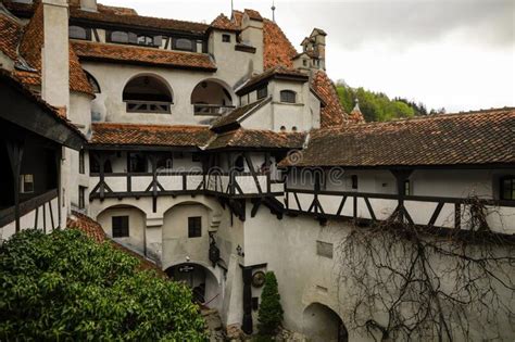 The Bran Castle Known Also As Draculas Castle In Transylvania