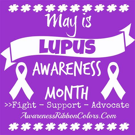 Go Purple Because May Is Lupus Awareness Month Lupus Awareness