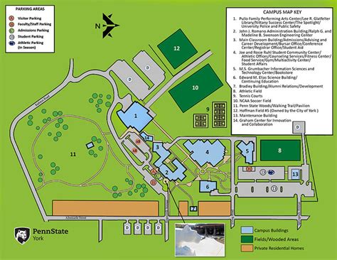 York Technical College Campus Map Red River Gorge Topo Map