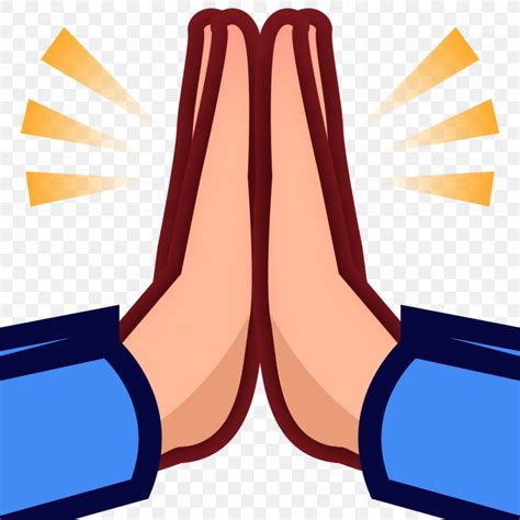 Emoji Praying Hands Prayer High Five Emoticon PNG 1024x1024px Emoji