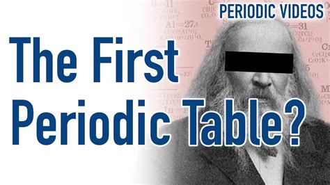 Who Really Invented The Periodic Table Youtube