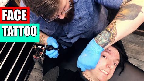 Getting My Face Tattooed Youtube