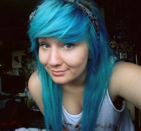 Blue Hair Pretty Hairstyles Hair Blue Hair