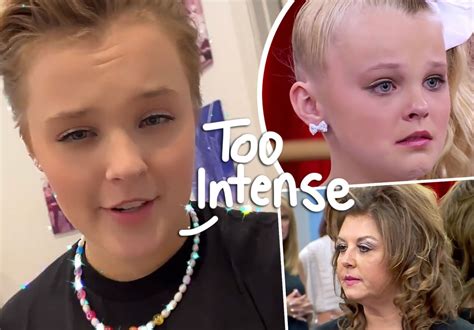 Jojo Siwa Was So Stressed On Dance Moms She Suffered Permanent Hair Loss What Perez Hilton