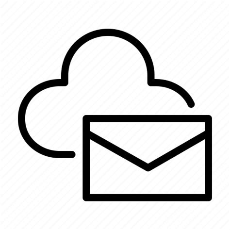 Cloud Mail Server Icon Download On Iconfinder