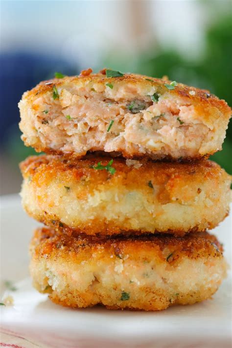 Make Salmon Cakes Stick Together Best Ever Salmon Patties Recipe And