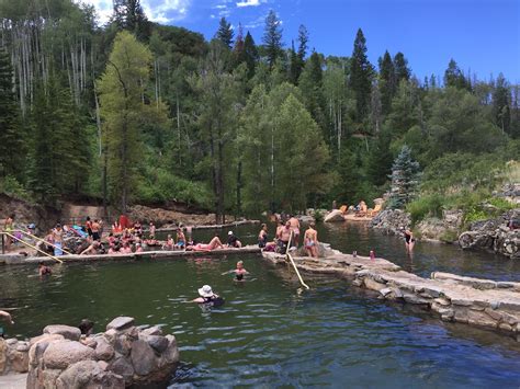 Strawberry Park Hot Springs Steamboat Springs Co
