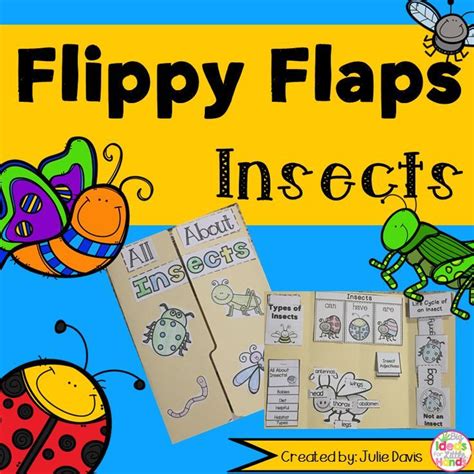 Insects Activities Interactive Notebook Lapbook Interactive Notebooks