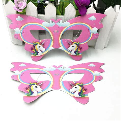 Unicorn Horn Sleep Eye Mask Printable Coloring Page Unicorn Masks To