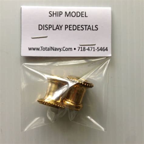 Model Ship Display Pedestals Brass 617237569776 Ebay