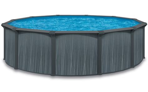Pool360 18 Round Bombay Hybrid Above Ground Pool With 52 Walls