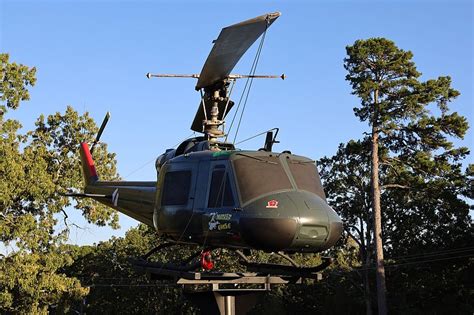 Spruced Goose Vietnam Era Huey Helicopter Restored Return To Little