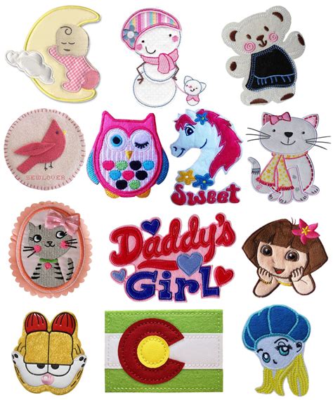 Applique Embroidery Patches