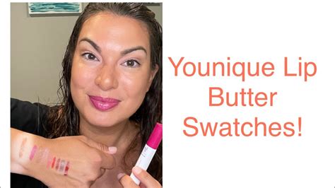 Younique Lip Butter Swatches Youtube