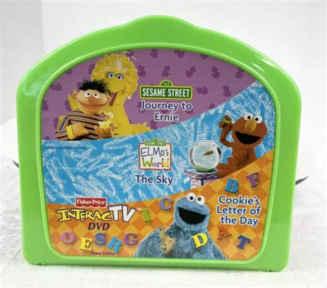 Fisher Price Interactv Sesame Street Elmo World Cookie Monster Learning