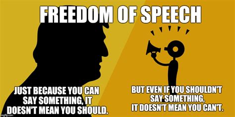 Freedom Of Speech Imgflip