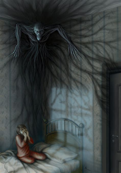 Night Terrors By Urchina Deviantart Com On DeviantART Scary Art