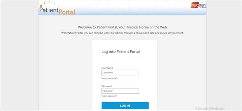 Nextmd Patient Portal Nextgen Healthcare