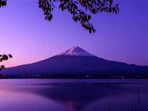 Mount Fuji Nightscape Wallpaper Hd Nature 4k Wallpapers Images