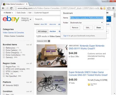Save Ebay Searches For Fast Future Access Ghacks Tech News