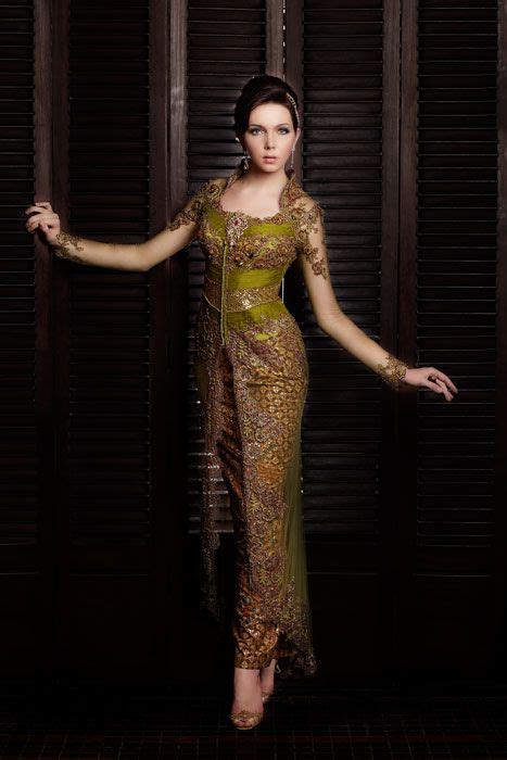 modern kebaya evolution of indonesian traditional dress style indonesia model kebaya