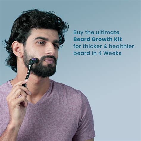 Beard Growth Kit Includes Beard Growth Oil And Beard Activator Bombay Shaving Company