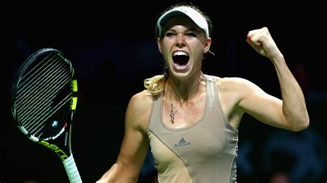Caroline Wozniacki Ends Season On High Beating Maria Sharapova The Australian