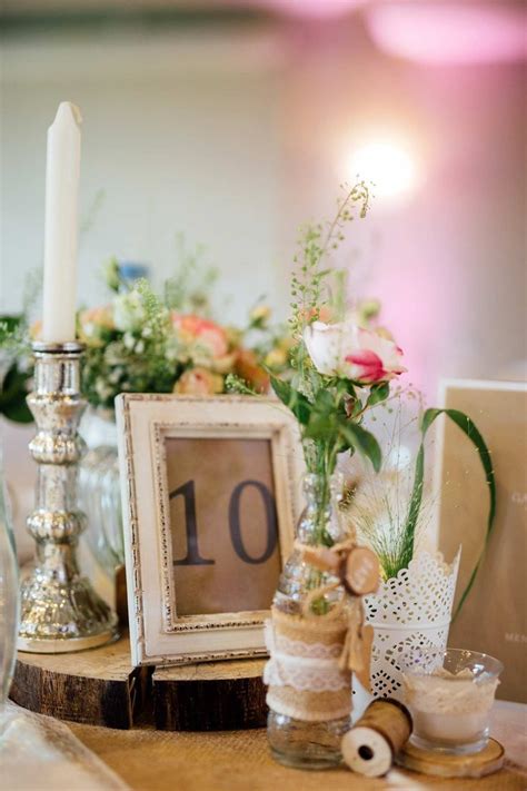 Wedding decoration vintage | Wedding table decorations, Wedding