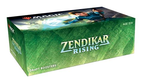 Zendikar Rising Draft Booster Box Magic The Gathering Tcg Game On Games