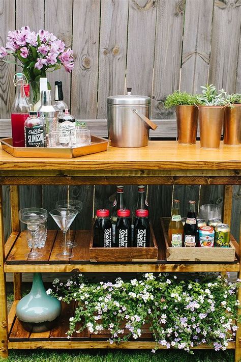 Include stones in your outdoor kitchen ideas. Adorable 45 Awesome Outdoor Mini Bar Design Ideas You Must ...