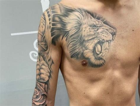 101 Best Lion Chest Tattoo Ideas You Have To See To Believe Outsons