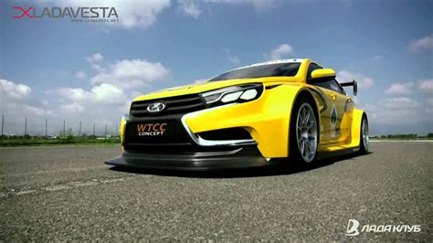 Lada Vesta Wtcc Concept 2014 Youtube