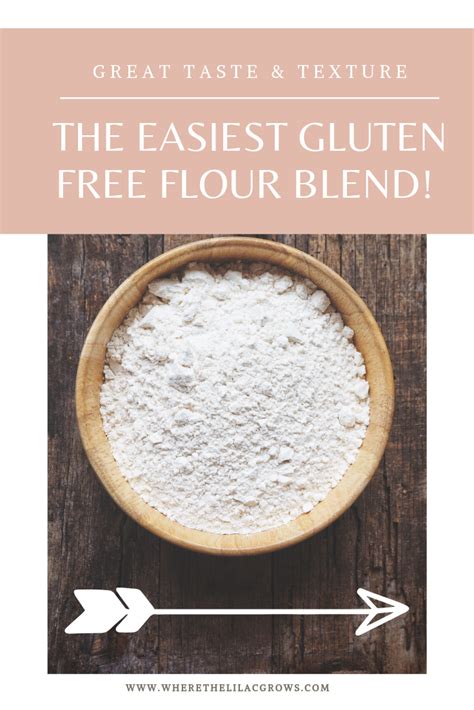 The Easiest Gf Flour Blend Gluten Free Flour Blend Gluten Free