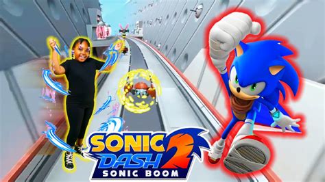 Sonic Dash 2 Sonic Boom In Real Life Sonic The Hedgehog Youtube