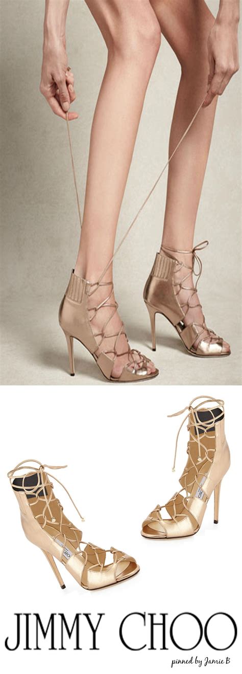 jimmy choos pre fall 2015 myrtle metallic lace up sandal gold zapatos calzas alpargatas