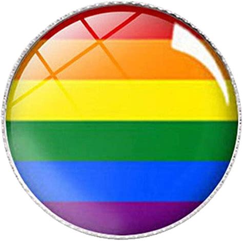 1pc Broooch Pin Colorful Rainbow Flag Badge Lapel Pin Tie Tack Callor
