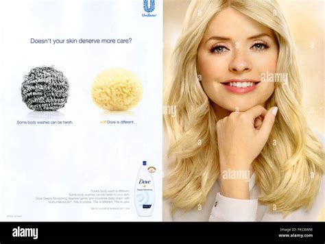 2010s Uk Dove Magazine Advert Stock Photo Alamy