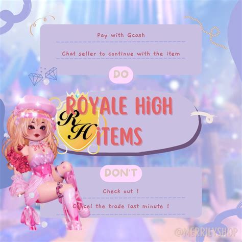 Royale High Items Sticker Shopee Philippines