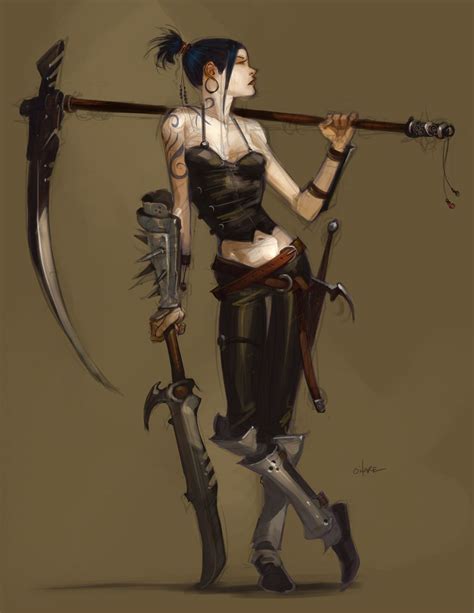 Scythe By Crazymic On Deviantart Character Design Character Art