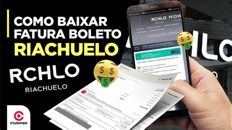 COMO BAIXAR FATURA BOLETO CARTÃO RIACHUELO YouTube