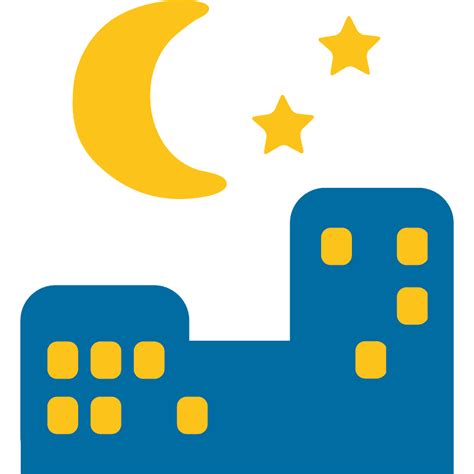 Night With Stars Emoji Clipart Free Download Transparent Png Creazilla