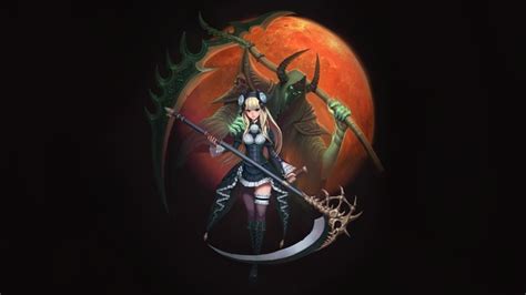 Grim Reaper Anime Girl 5k Hd Anime 4k Wallpapers Images