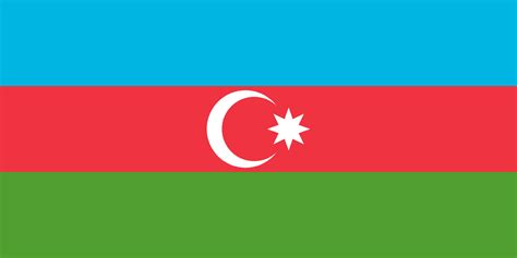 Azerbejdżan Flagi Państw
