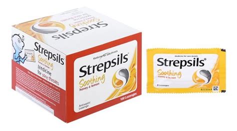 Strepsils Antiseptic Lozenges Honey And Lemon 100`s Pharmacy Direct Kenya