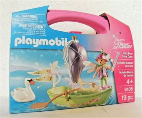 Playmobil Fairies Fairy Boat Carry Case 9105 Neu And Ovp Koffer Feenboot