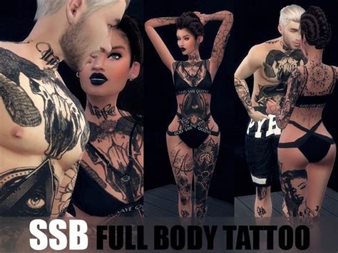 Pin By Jenaisia Woods On The Sims 4 Cc Sims 4 Tattoos Sims 4 Body