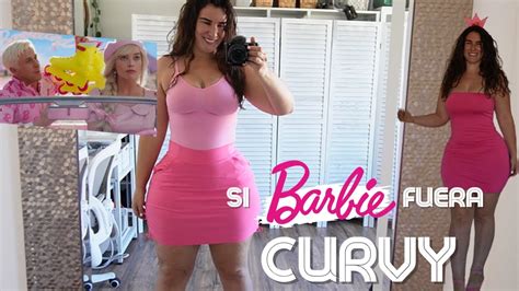 Si Barbie Fuera Curvy Try On Haul Inspirada En La Nueva Pelicula Barbie Youtube