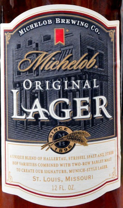 Michelob Original Lager Beer Missouri