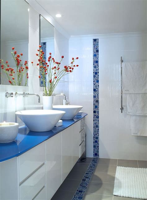 30 Beautiful Pictures And Ideas Custom Bathroom Tile Photos