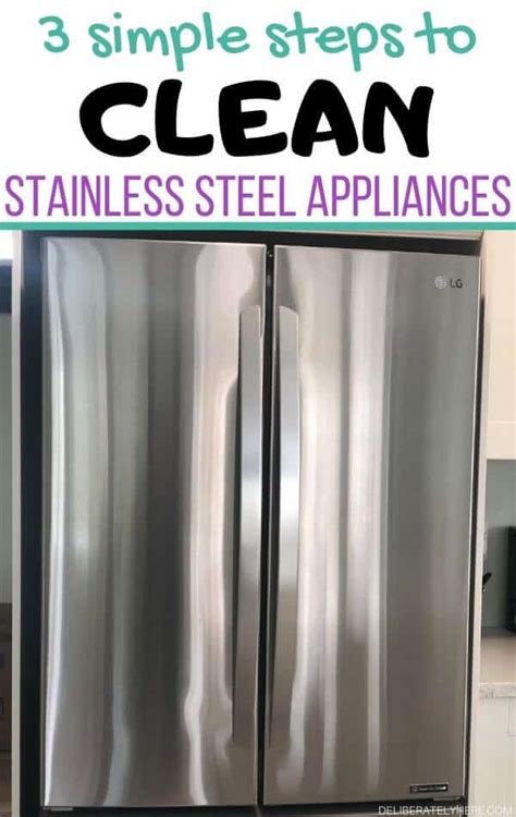 How To Clean Stainless Steel Appliances With Only 3 Supplies
